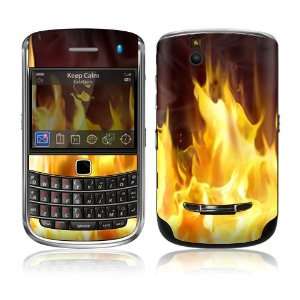  BlackBerry Bold 9650 Skin Decal Sticker   Furious Fire 