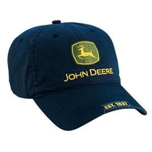  John Deere Navy Frayed Edge Cap
