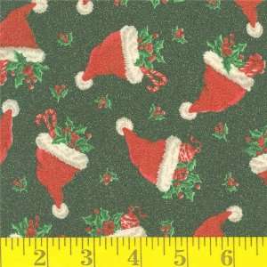  45 Wide Santa Hat Fabric By The Yard Arts, Crafts 