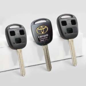  3 Pack Uncut Remote Key Shell For Toyota 01 02 03 04 05 Land 