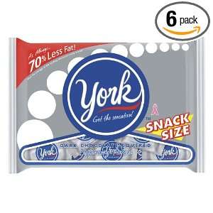 York Peppermint Patties, Snack Size, 11.4 Ounce Bags (Pack of 6)