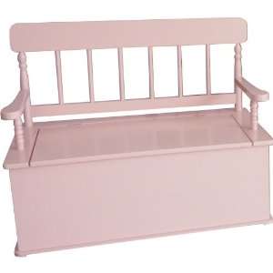  Simply Classic Pink Storage Bench