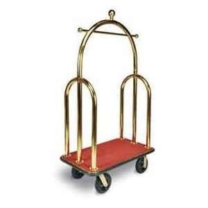 Hd Bellman Cart Titanium, Red Carpet, Black Bumper, Titanium Gold 