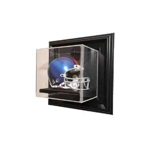 St. Louis Rams Mini Helmet Wall Mount Display Case with Black Finish 