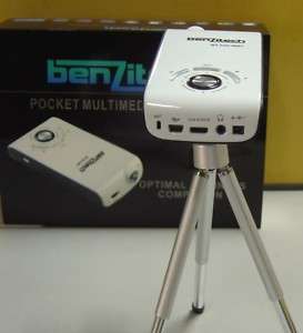 BenZitech LED Pocket Multimedia Projector Wi Fi 610696690487  