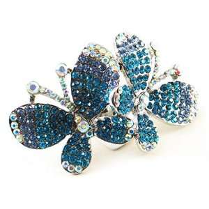  Ring swarovski Sissi turquoise. Jewelry