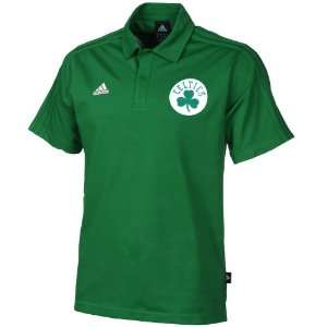  adidas Boston Celtics Green Coaches Polo (Medium) Sports 