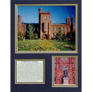  The Smithsonian Institute Famous Landmark Picture Plaque 