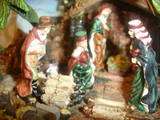 Kirkland Christmas Fiber Optic Lighted Musical Nativity  