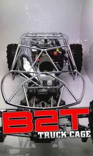 HPI Baja 5B   Chrome Truck Roll Cage Conversion by HBZ  