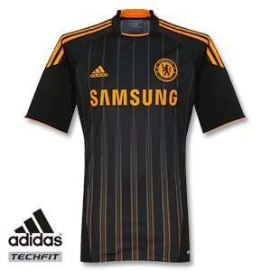  10 11 Chelsea Away TECH Fit Players Jersey Sports 