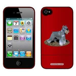 Miniature Schnauzer on AT&T iPhone 4 Case by Coveroo  