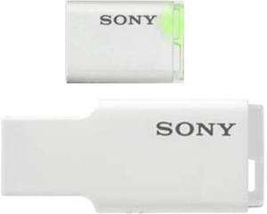SONY MICROVAULT TINY WHITE 32GB 32G 32 G GB USB DRIVE  