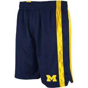 Michigan Wolverines Navy Blue Scrimmage Basketball Shorts  