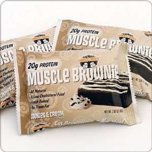 Lenny & Larrys  Muscle Building Protein Brownie, Cookies & Cream (12 