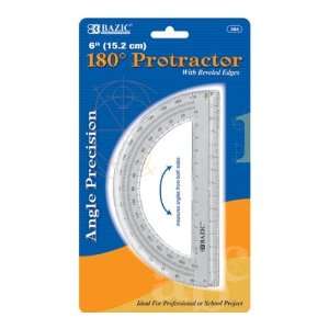   Semicircular Protractor, 6 Inch (304 24P) Pack of 288