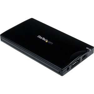  New   StarTech 2.5in Black eSATA USB External Hard Drive Enclosure 