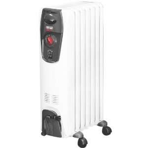  DeLonghi Oil Filled Safe Heat Radiator with Easy Wheels 