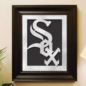  Chicago White Sox MLB Laser Cut Logo Wall Art (13.25 x 11 