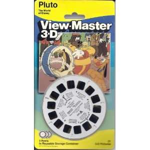  Disneys Pluto 3d View Master 3 Reel Set Toys & Games