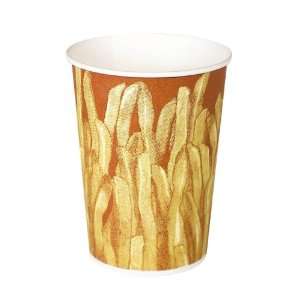 Solo GRS12 12 Oz. French Fry CupPaper Great Fries 1000 Pack  