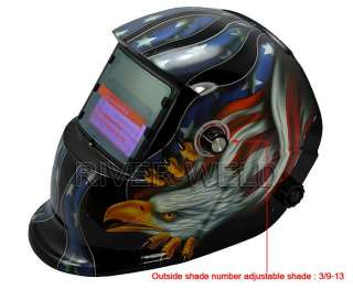 Fully automatic Welding Helmet lithium Battery Solar cells& less 20A 