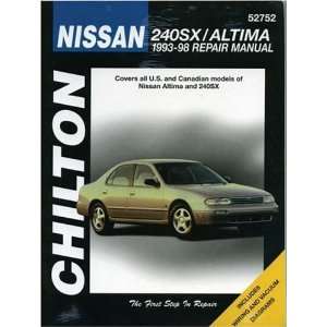 Nissan 240SX / Altima 1993 98 (Chiltons Total Car Care Repair Manual 