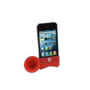 The Original Horn Stand by Bone for iPhone 4 and 4S   Red 