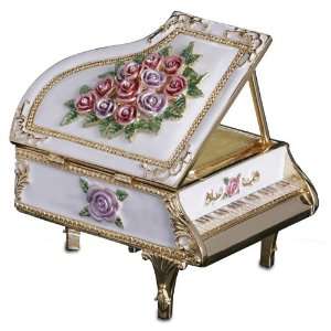  Grand Rose Piano Music Box