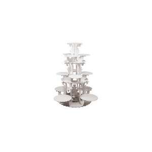  World Cuisine 47910 15   Staircase Food Display, 4 Tier 