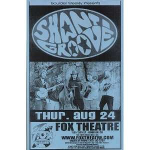  Shanti Groove Boulder Colorado Original Concert Poster 