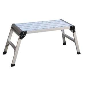 Vestil AFSP 2 Folding Step Platform, Aluminum, 47 1/2 Length, 18 1/4 