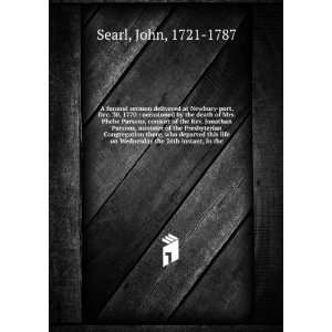   on Wednesday the 26th instant, in the John, 1721 1787 Searl Books