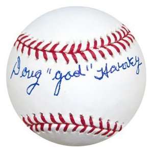  Doug Harvey Autographed Baseball