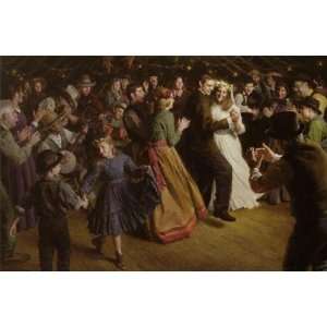 Morgan Weistling   The First Dance, 1884 Americana Canvas Giclee 