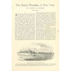   Dutch Founding New York New Amsterdam Stuyvessant 