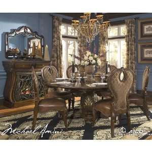   The Sovereign Round Dining Room Set by Aico Furniture