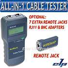 SC8108 Network LAN Phone Cable Tester Meter Cat5 RJ45