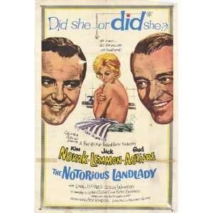 Notorious Landlady Movie Poster (27 x 40 Inches   69cm x 102cm) (1962 