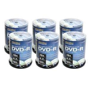  Aleratec Inc, 16x DVD R Media 600 Pack (Catalog Category 