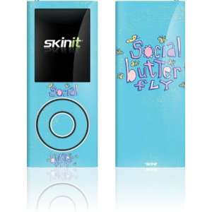 Social Butterfly skin for iPod Nano (4th Gen)  Players 
