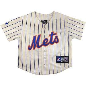  New York Mets Toddler Replica Home Jersey by Majestic 