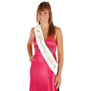  Homecoming Queen Satin Sash Case Pack 60   528038 Patio 