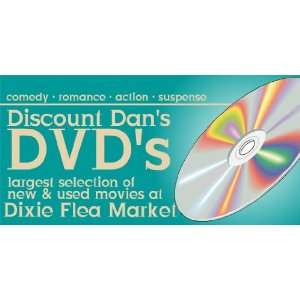  3x6 Vinyl Banner   Discount Dans DVDs 