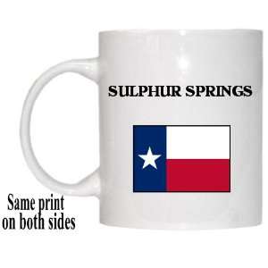  US State Flag   SULPHUR SPRINGS, Texas (TX) Mug 