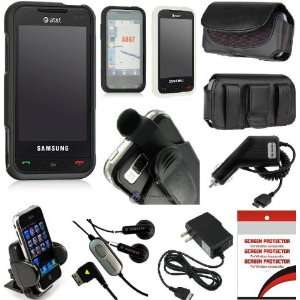 Accessories Bundle for AT&T Samsung Eternity A867 Protector Case Skins 