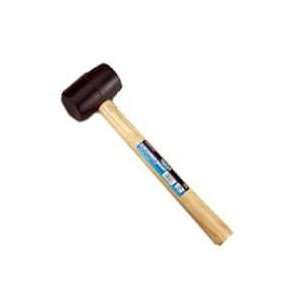 Rubber Mallet with Wood Handle, 16 oz