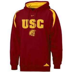  USC Trojans NCAA Youth Pass Rush Hoody Sweatshirt by Nike 