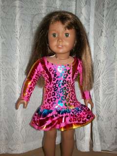   girl or 18 inch doll Dress Hologram Multicolor handmade  