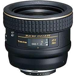 Tokina 35mm f/2.8 AT X PRO DX Macro Lens for Canon  